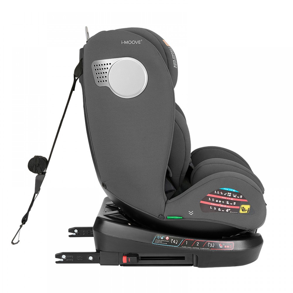 Κάθισμα Αυτοκινήτου Kikka boo i-Moove 2 i-SIZE 40-150cm Dark Grey
