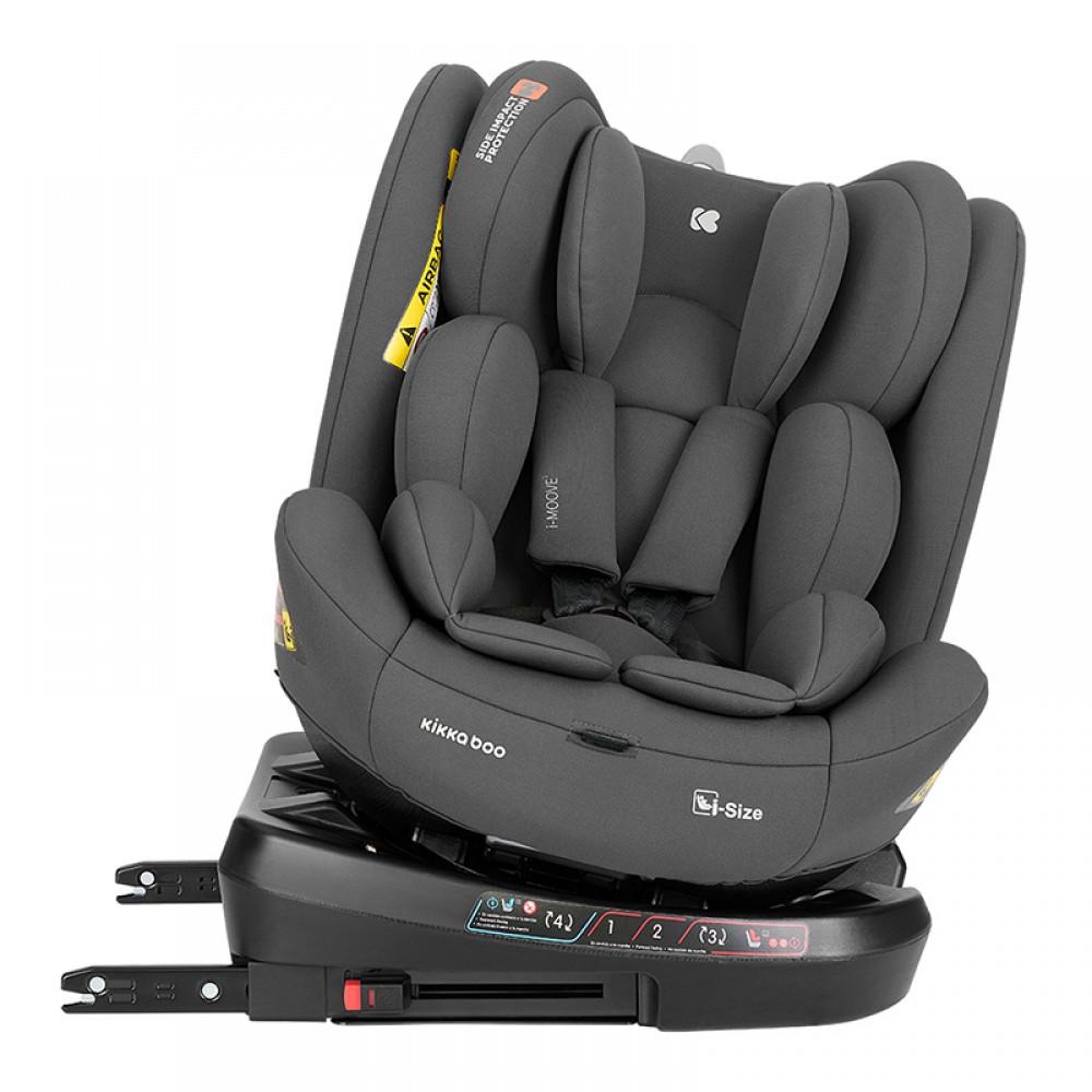 Κάθισμα Αυτοκινήτου Kikka boo i-Moove 2 i-SIZE 40-150cm Dark Grey