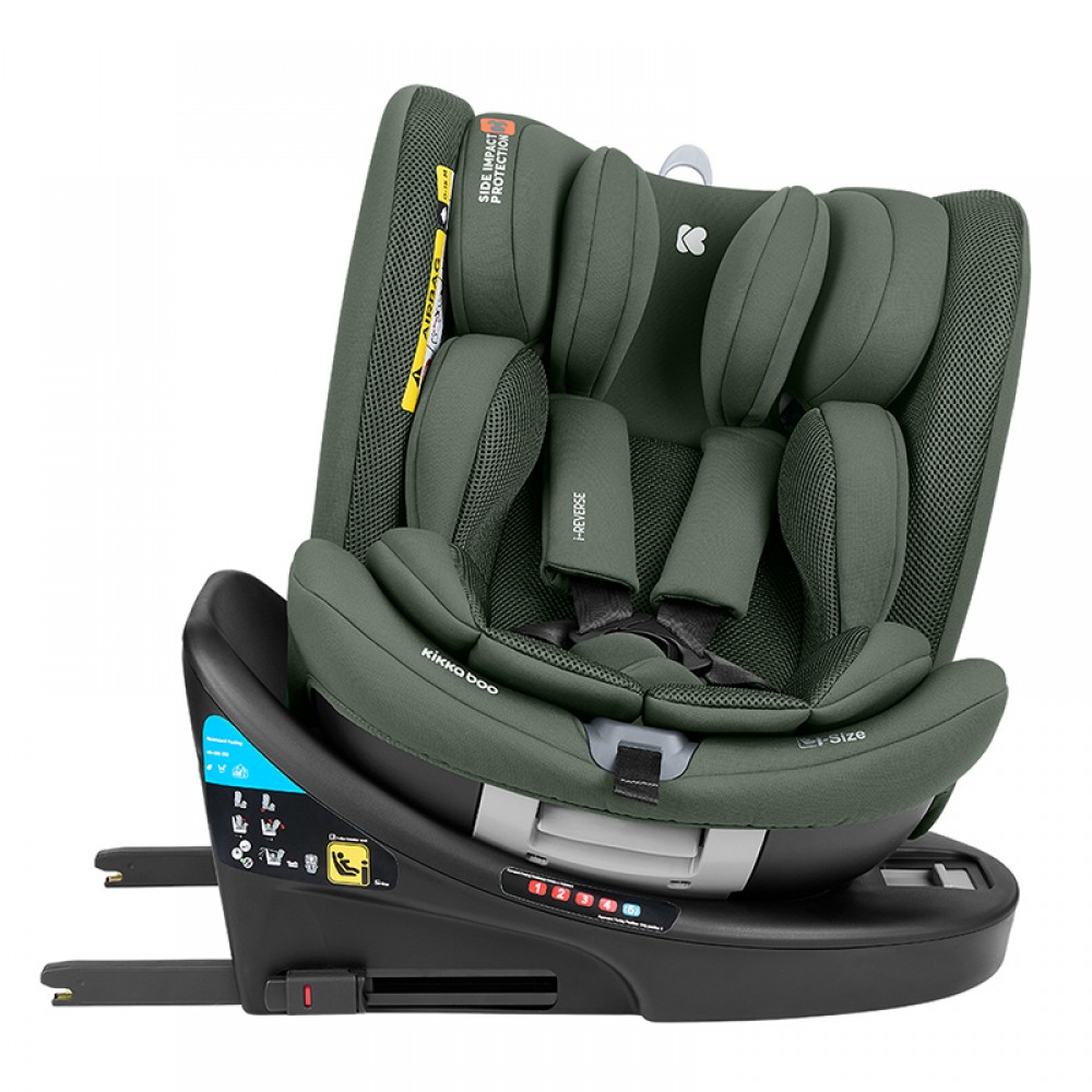 Κάθισμα Αυτοκινήτου Kikka boo i-Reverse i-SIZE 40-150cm Army Green