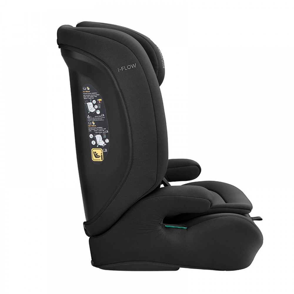 Κάθισμα Αυτοκινήτου Kikka Boo i-Flow i-SIZE 76-150cm Black
