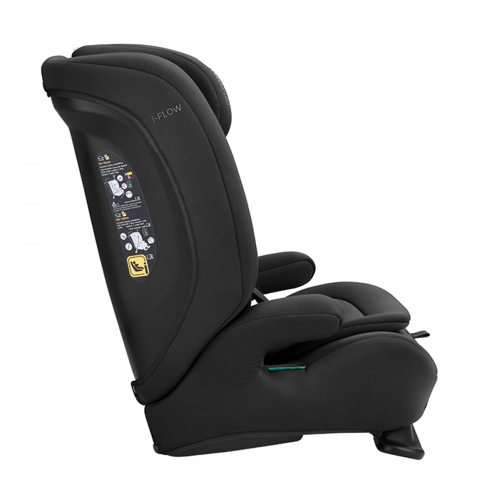Κάθισμα Αυτοκινήτου Kikka Boo i-Flow i-SIZE 76-150cm Black