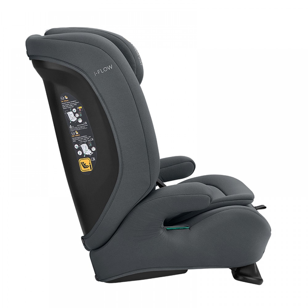 Κάθισμα Αυτοκινήτου Kikka Boo i-Flow i-SIZE 76-150cm Grey