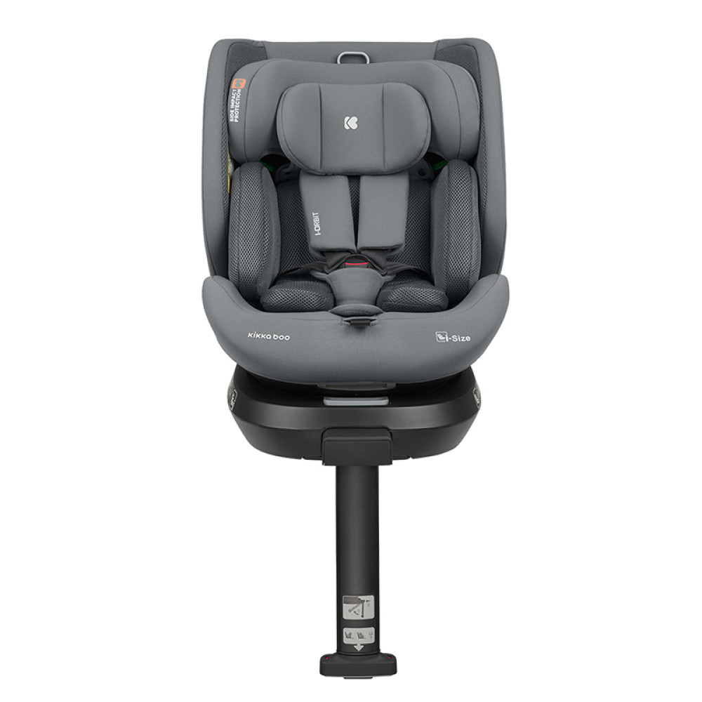 ​​​​​​​Κάθισμα Αυτοκινήτου Kikka boo i-Orbit i-SIZE 40-150cm Light Grey (2026)