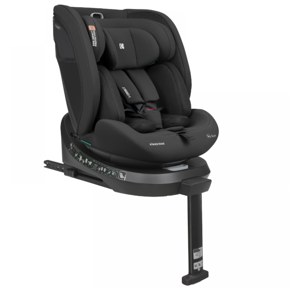 Κάθισμα Αυτοκινήτου Kikka boo i-Orbit i-SIZE 40-150cm Black 2025 Κάθισμα Αυτοκινήτου Kikka boo i-Orbit i-SIZE 40-150cm Black 2025