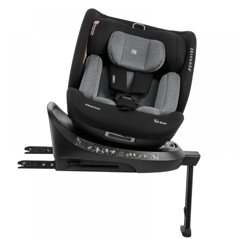 Κάθισμα Αυτοκινήτου Kikka boo i-Orbit i-SIZE 40-150cm Dark Grey Κάθισμα Αυτοκινήτου Kikka boo i-Orbit i-SIZE 40-150cm Dark Grey