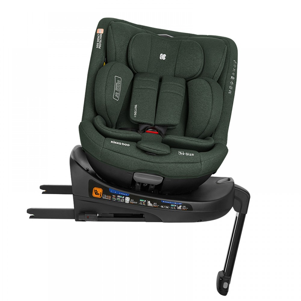 ​​​​​​​Κάθισμα Αυτοκινήτου Kikka boo i-Secure i-SIZE 40-150cm Army Green