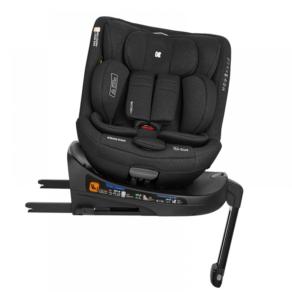 ​​​​​​​Κάθισμα Αυτοκινήτου Kikka boo i-Secure i-SIZE 40-150cm Black