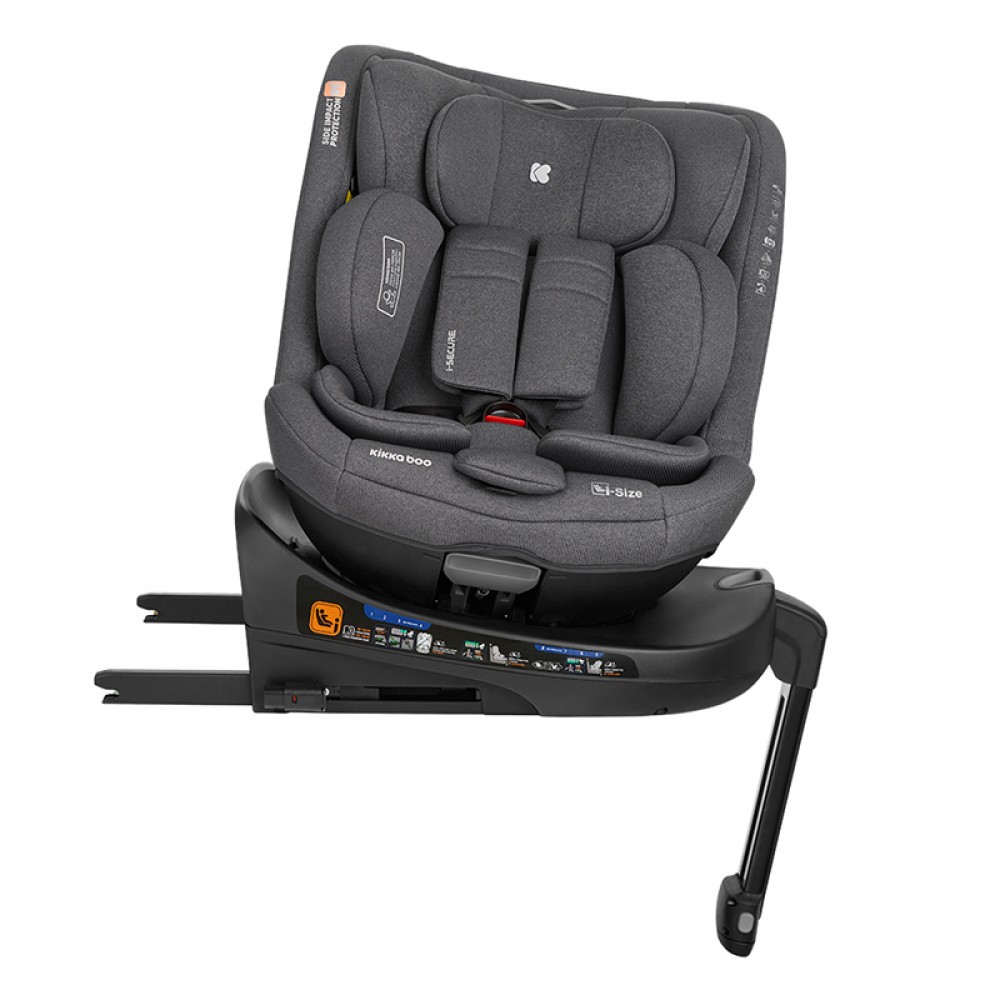 ​​​​​​​Κάθισμα Αυτοκινήτου Kikka boo i-Secure i-SIZE 40-150cm Grey
