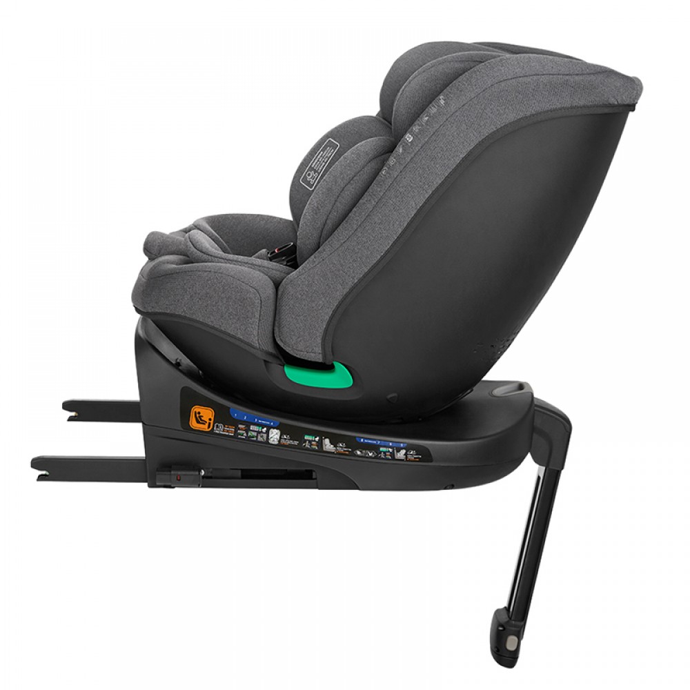 ​​​​​​​Κάθισμα Αυτοκινήτου Kikka boo i-Secure i-SIZE 40-150cm Grey