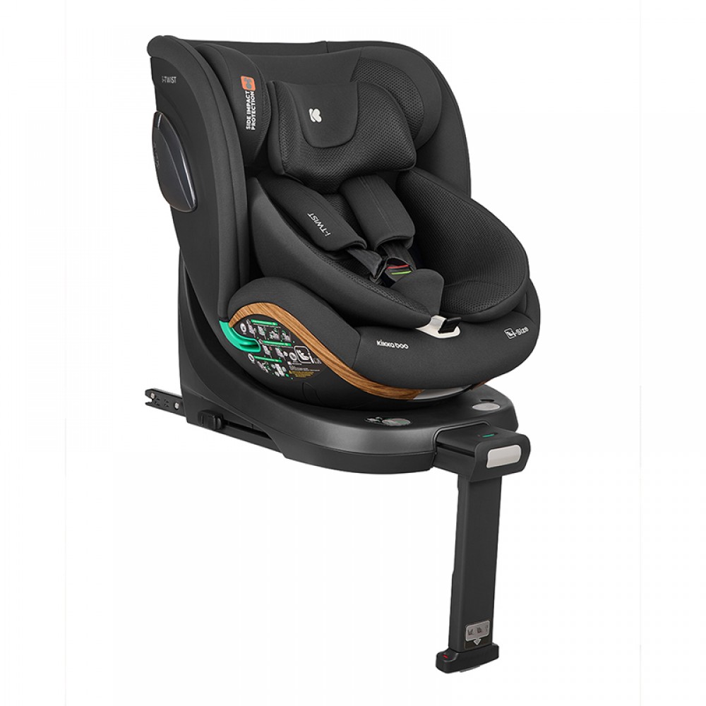 Κάθισμα Αυτοκινήτου Kikka boo i-Twist i-SIZE 40-150cm Black 2026