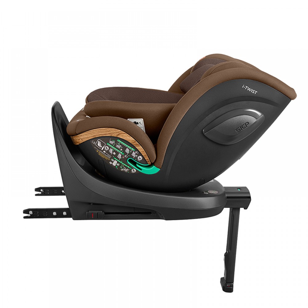 Κάθισμα Αυτοκινήτου Kikka boo i-Twist i-SIZE 40-150cm Coffee 2026
