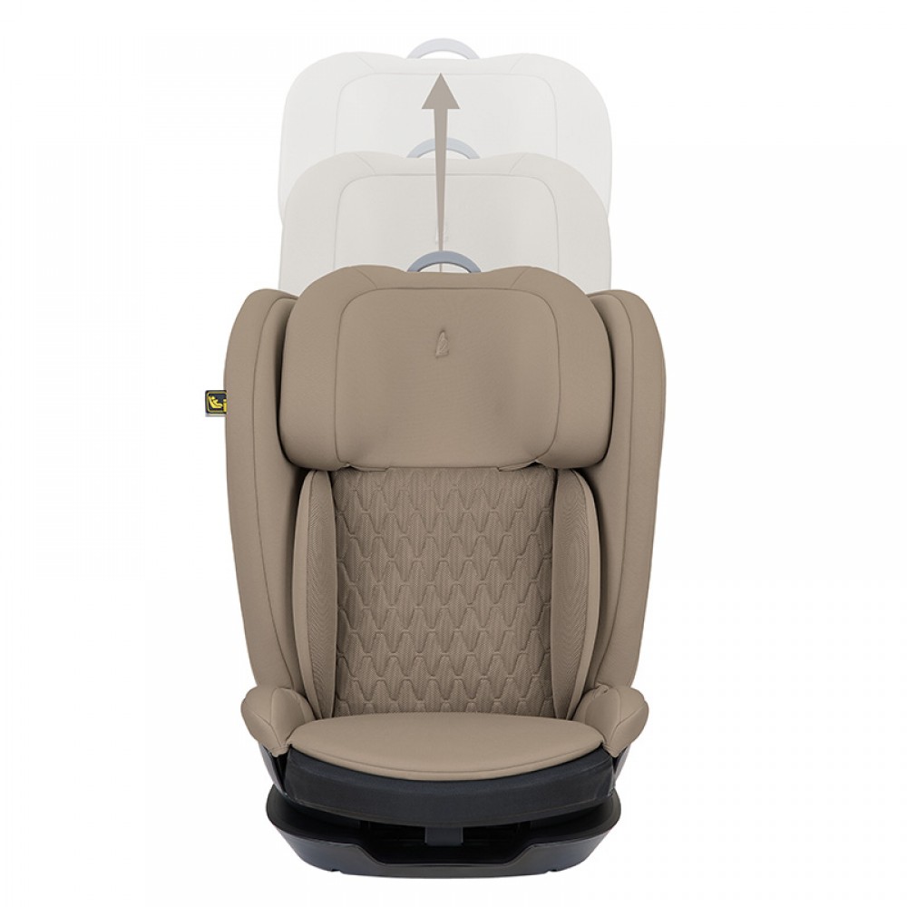 Κάθισμα Αυτοκινήτου Kikka Boo i-Wave i-SIZE 100-150cm Champagne