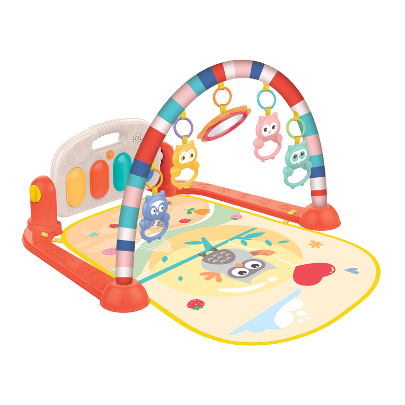 Γυμναστήριο Kikka boo Playmat Happy Owl Orange