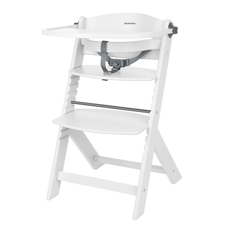 Κάθισμα Φαγητού Kikka boo Wooden Nordy White