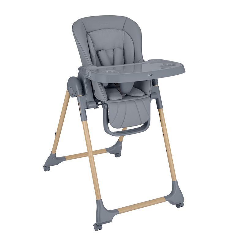 Κάθισμα Φαγητού Kikka Boo Olive 2 Grey