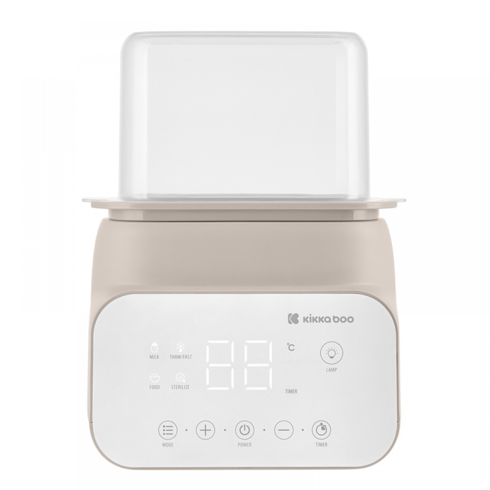 Διπλός Θερμαντήρας - Αποστειρωτής Μπιμπερό Kikka boo Handy 4in1 Beige