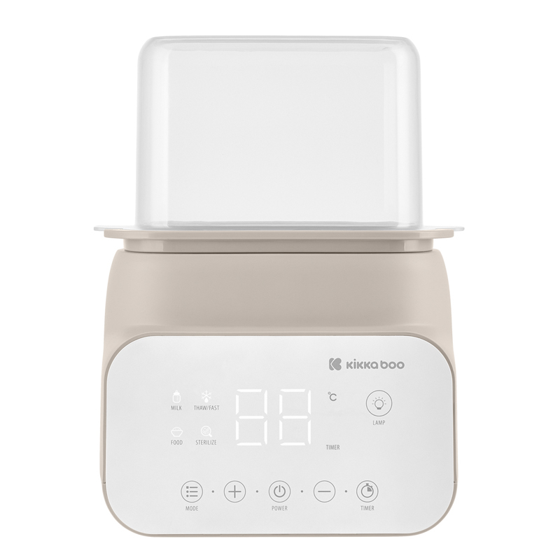 Διπλός Θερμαντήρας - Αποστειρωτής Μπιμπερό Kikka boo Handy 4in1 Beige