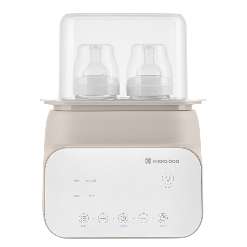 Διπλός Θερμαντήρας - Αποστειρωτής Μπιμπερό Kikka boo Handy 4in1 Beige