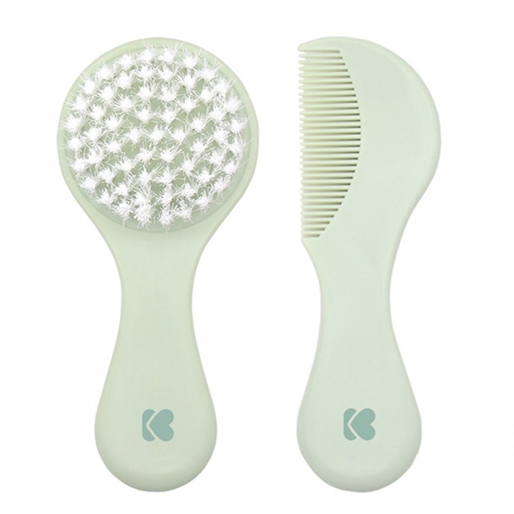 Σετ Βούρτσα - Χτένα Kikka boo Savanna Mint