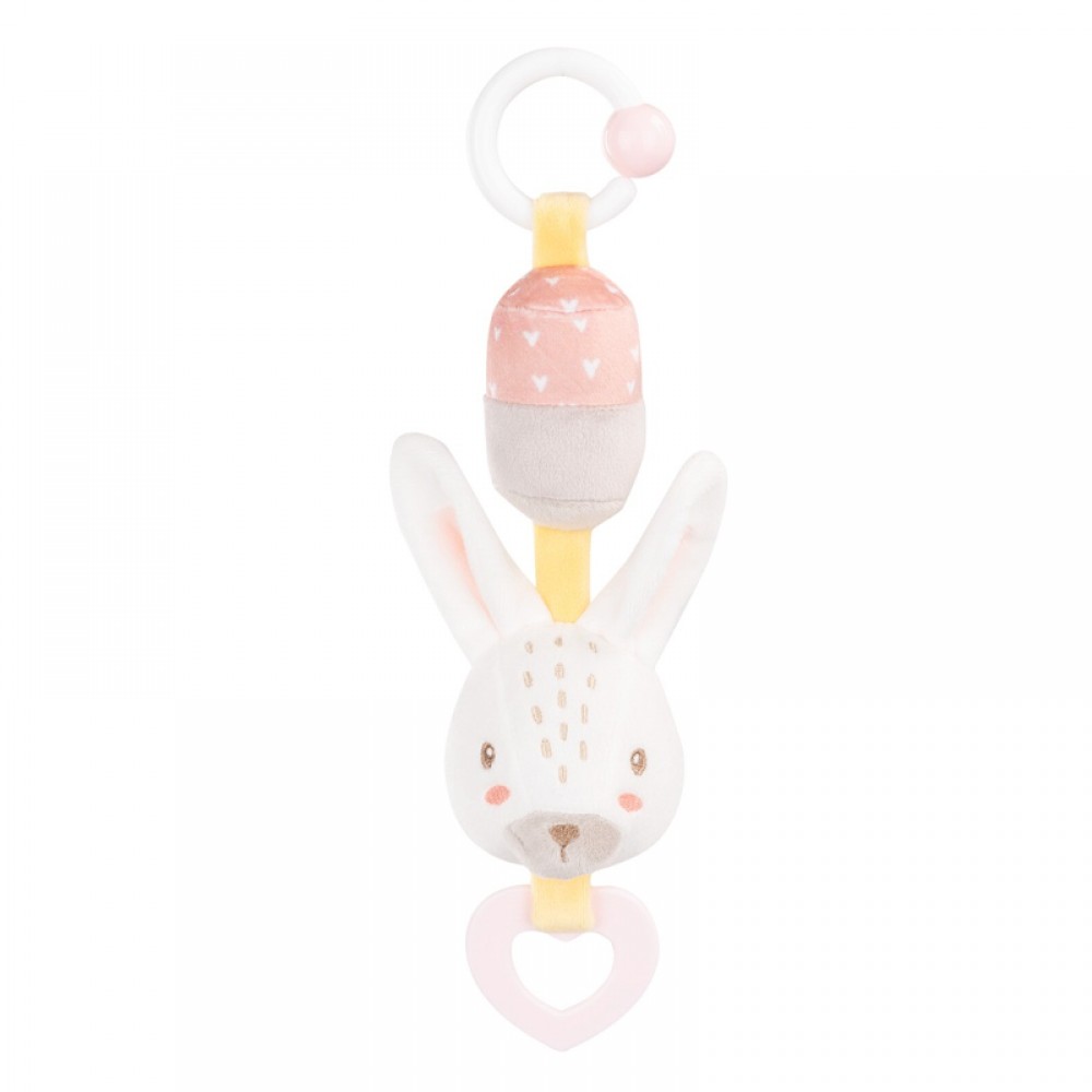 Κουδουνίστρα Kikka boo Bell Toy Rabbits in Love