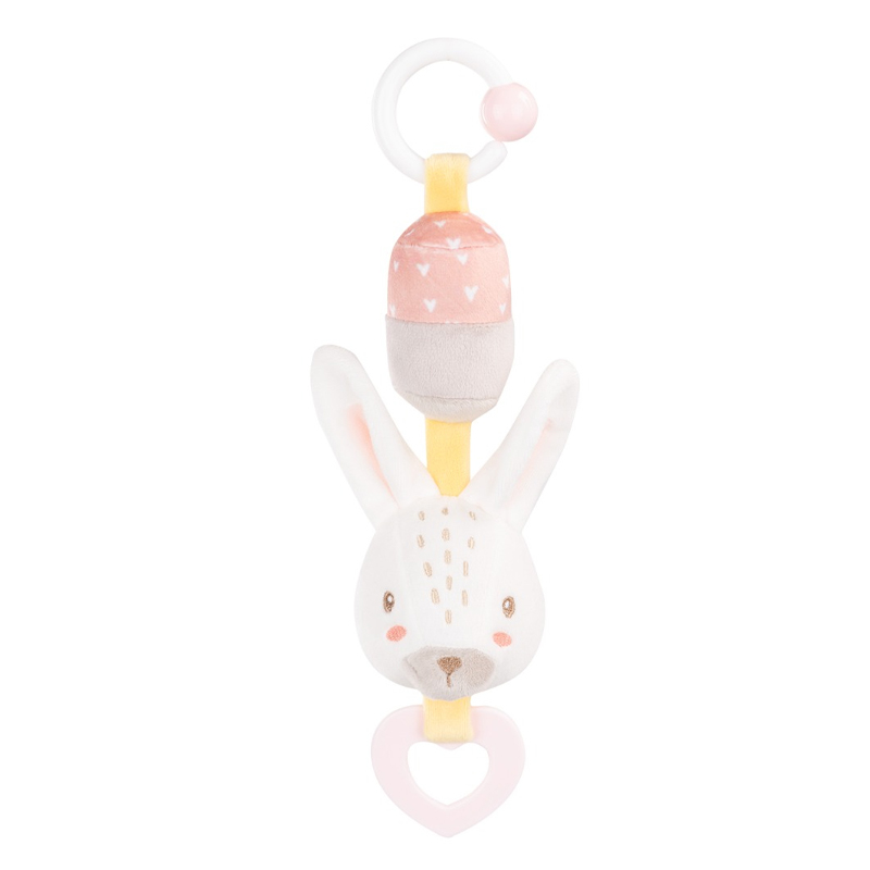 Κουδουνίστρα Kikka boo Bell Toy Rabbits in Love