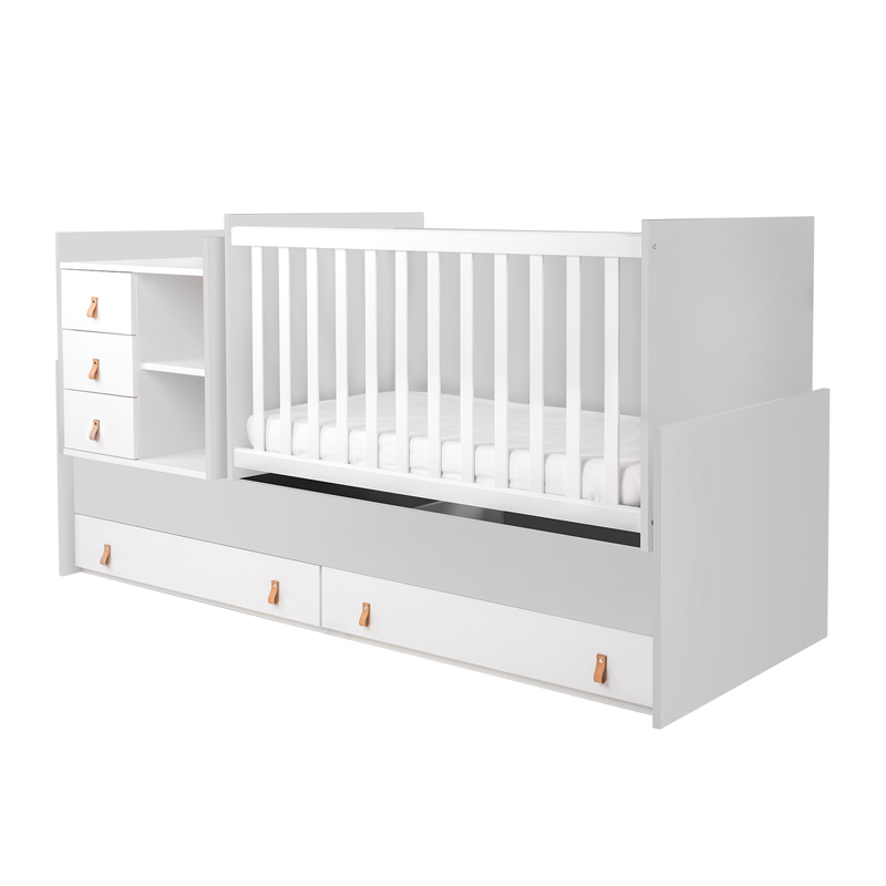 Πολυμορφικό Παιδικό Κρεβάτι Kikka boo Lorena Grey