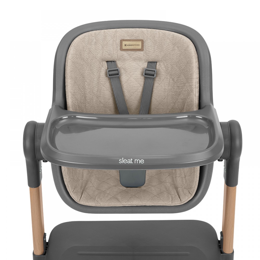 Λίκνο Kikka Boo 2in1 Sleat Me Grey