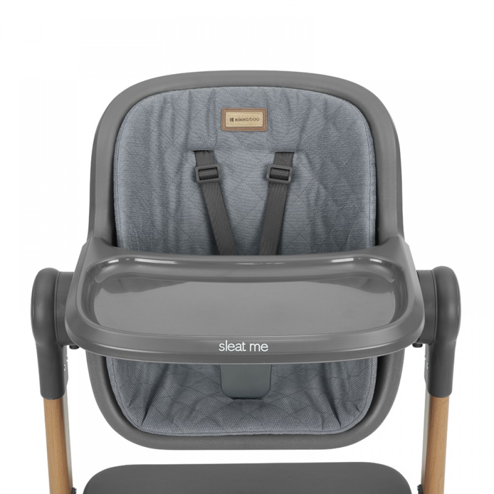 Λίκνο Kikka Boo 2in1 Sleat Me Grey