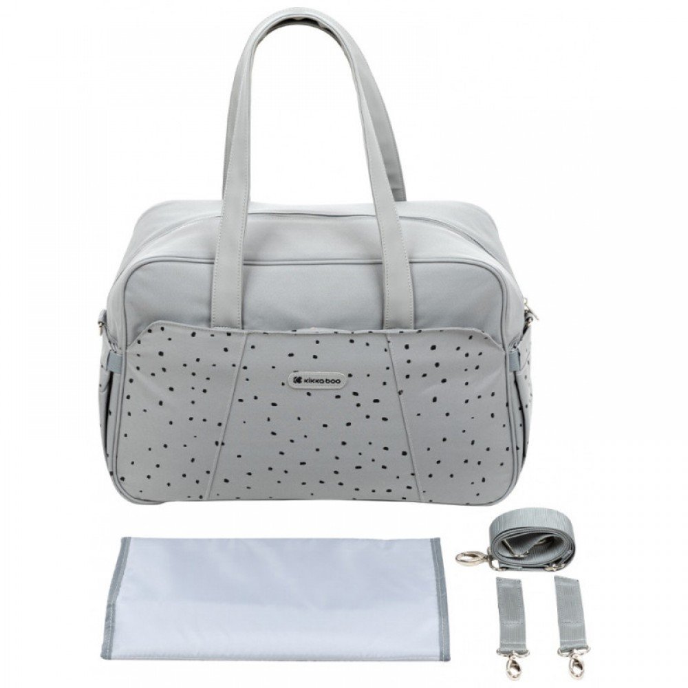 Τσάντα Αλλαξιέρα Kikka boo Chelsea Dots Grey