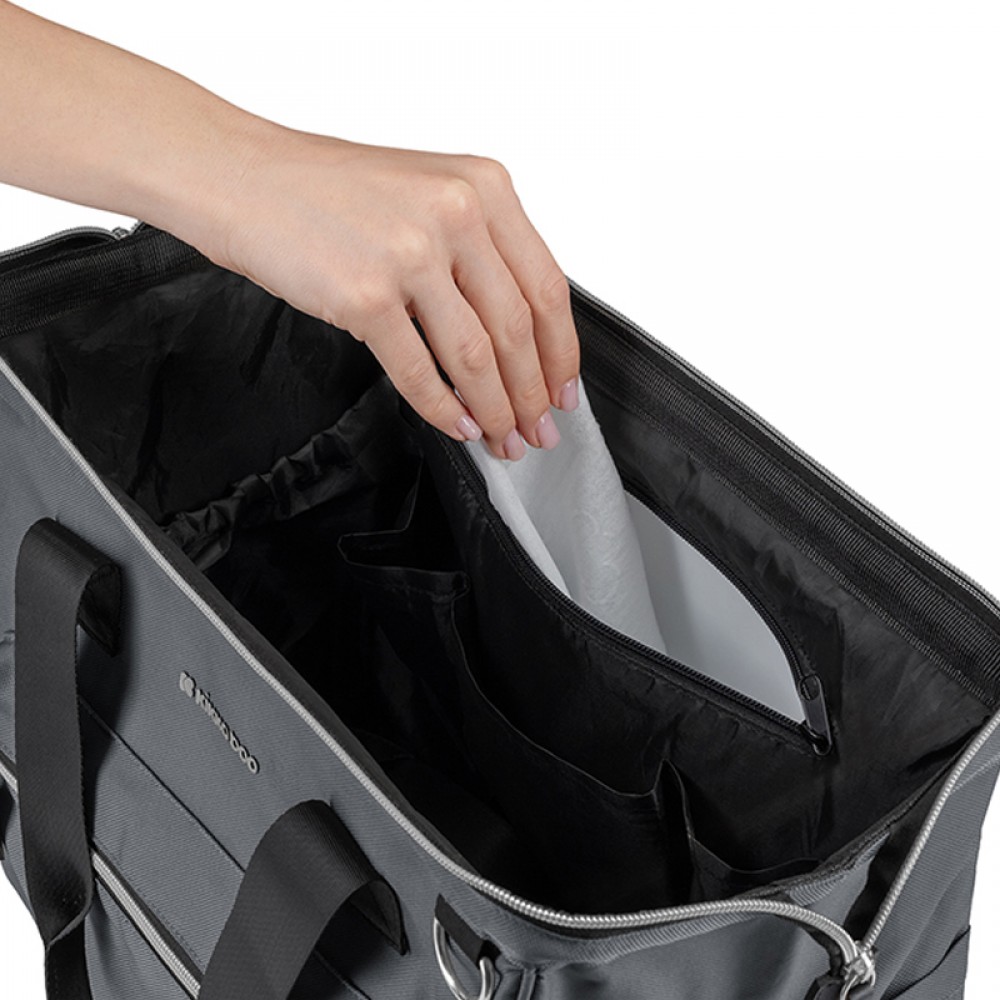 Τσάντα Αλλαξιέρα Kikka boo Maxi Grey 2025