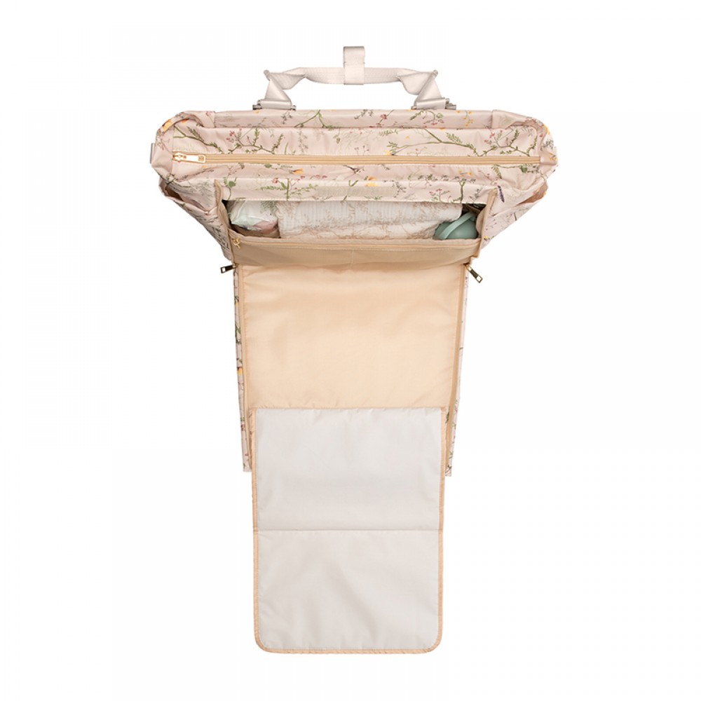 Τσάντα Αλλαξιέρα Kikka boo Florence Secret Garden Beige