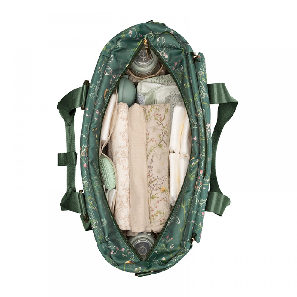 Τσάντα Αλλαξιέρα Kikka boo Florence Secret Garden Green