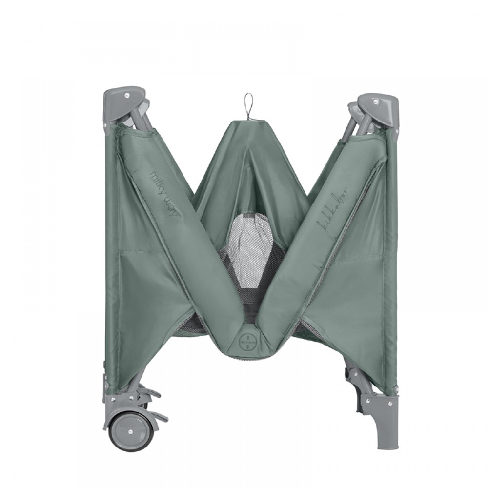 Παρκοκρέβατο Kikka boo 2 layers Milky Way Green