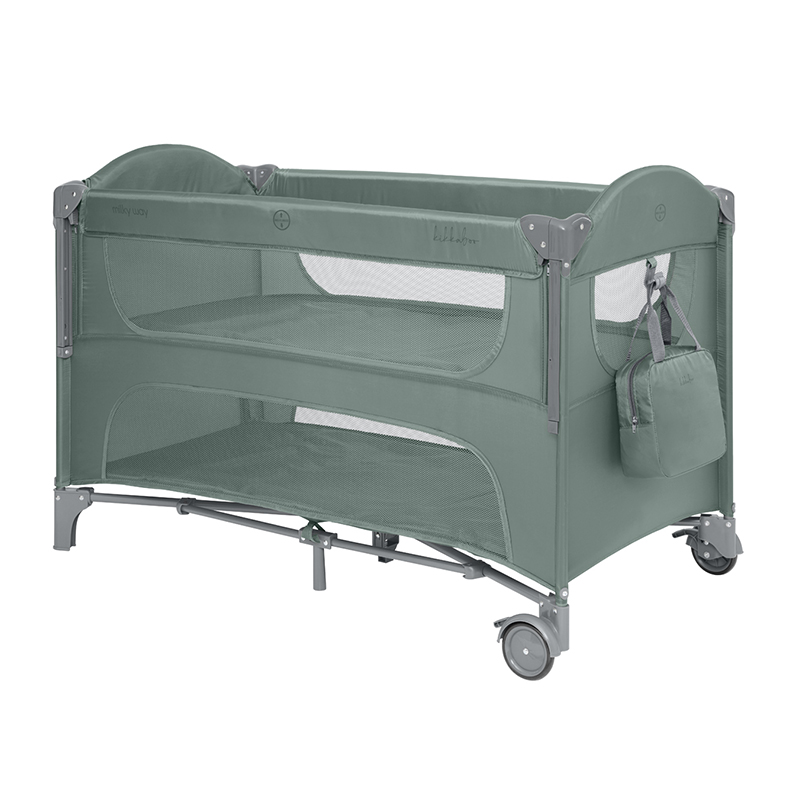Παρκοκρέβατο Kikka boo 2 layers Milky Way Green