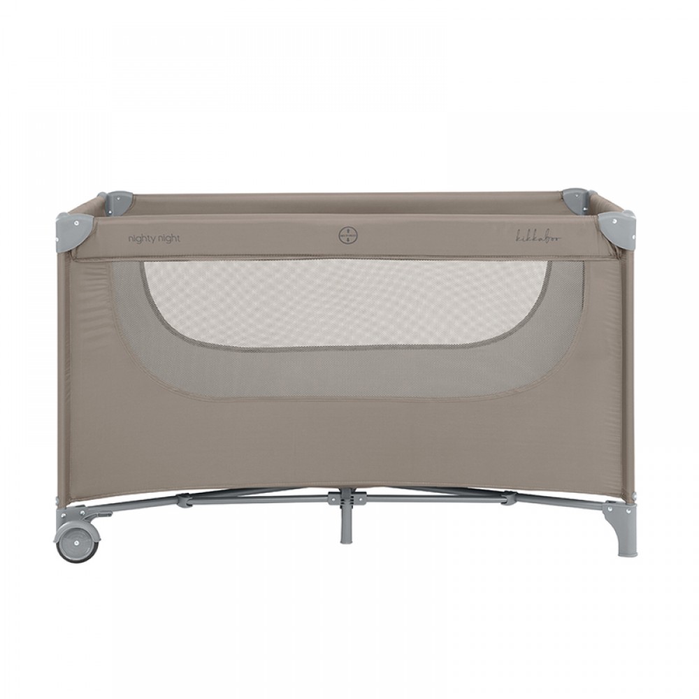 Παρκοκρέβατο Kikka boo 2 layers Nighty Night Beige