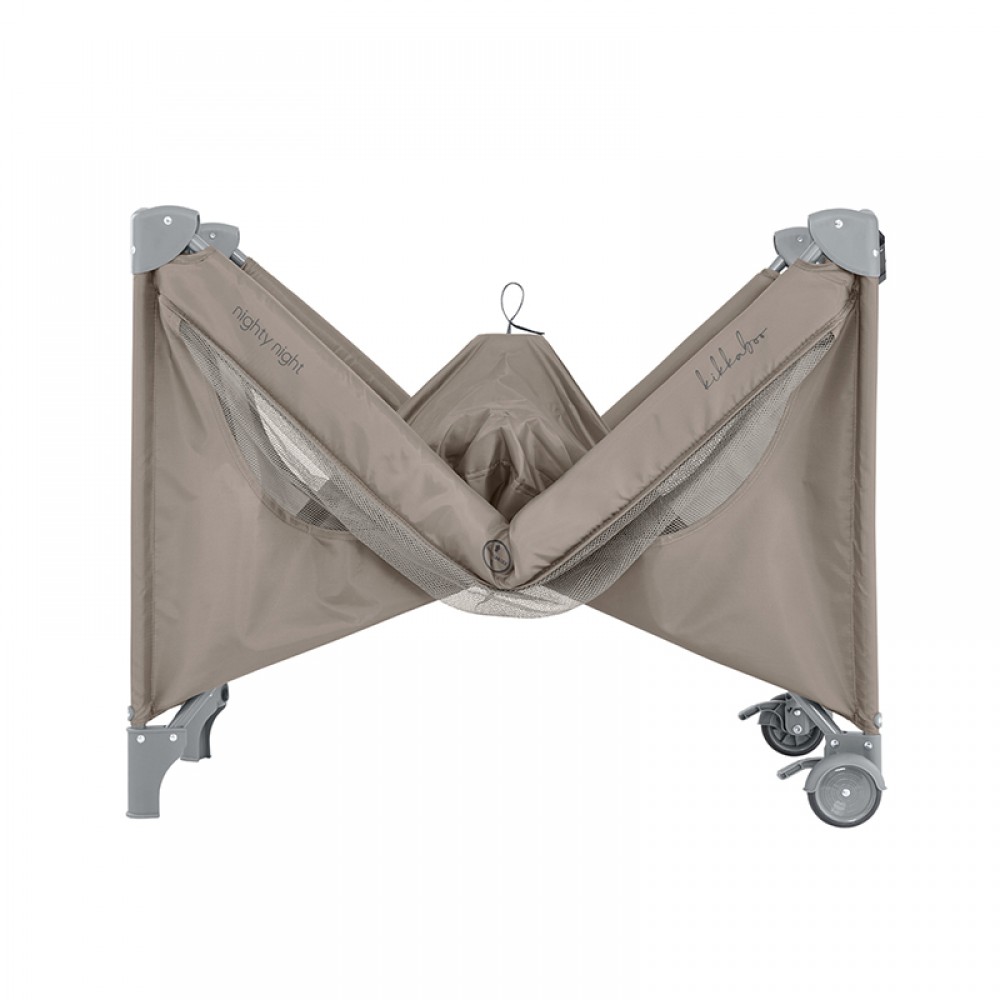 Παρκοκρέβατο Kikka boo 2 layers Nighty Night Beige