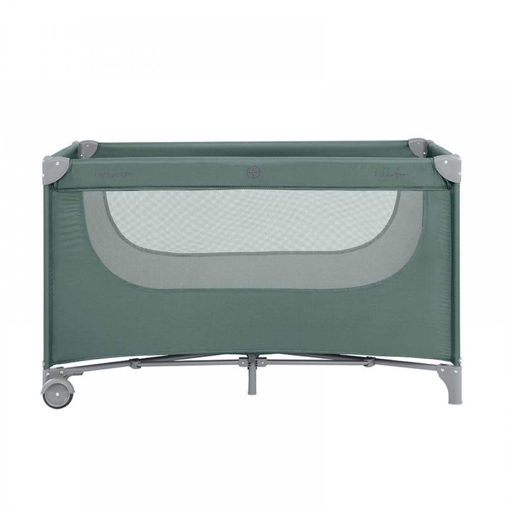 Παρκοκρέβατο Kikka boo 2 layers Nighty Night Green