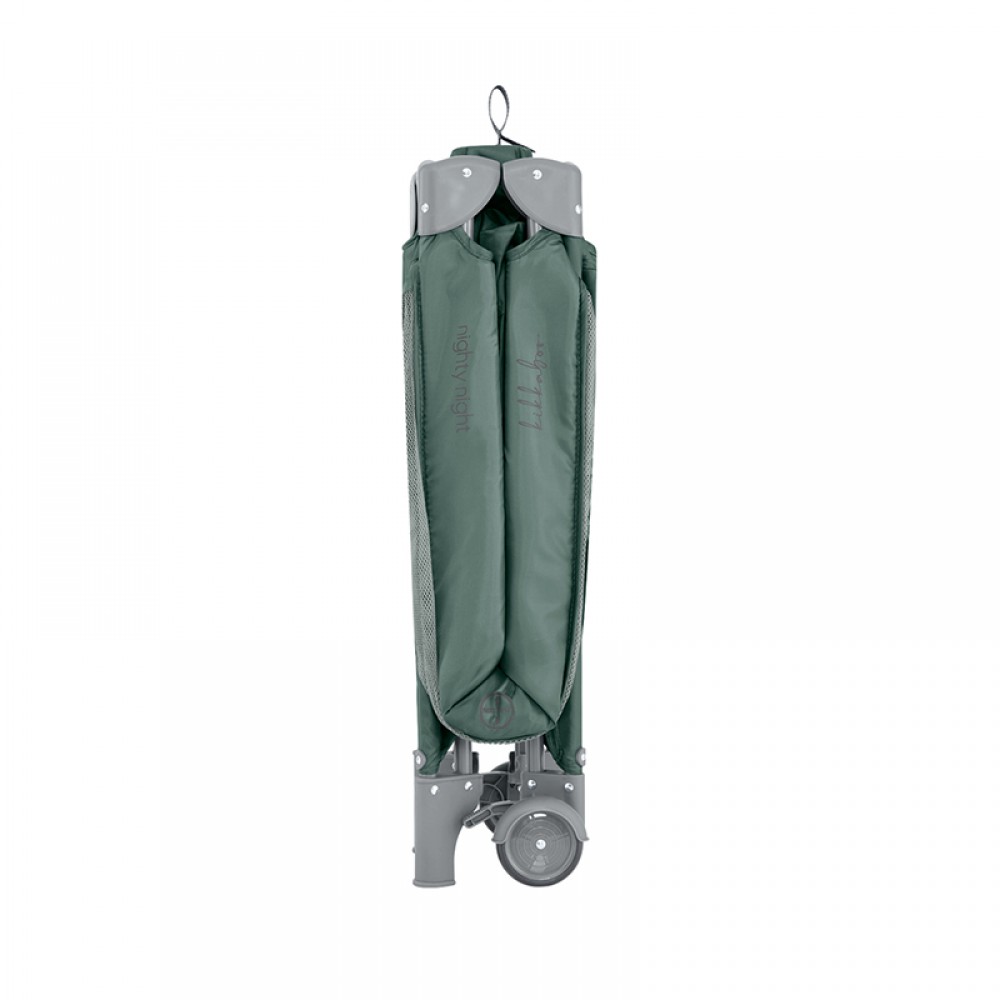 Παρκοκρέβατο Kikka boo 2 layers Nighty Night Green