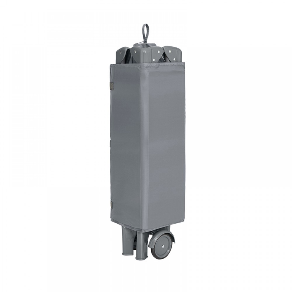 Παρκοκρέβατο Kikka boo 2 layers Nighty Night Grey