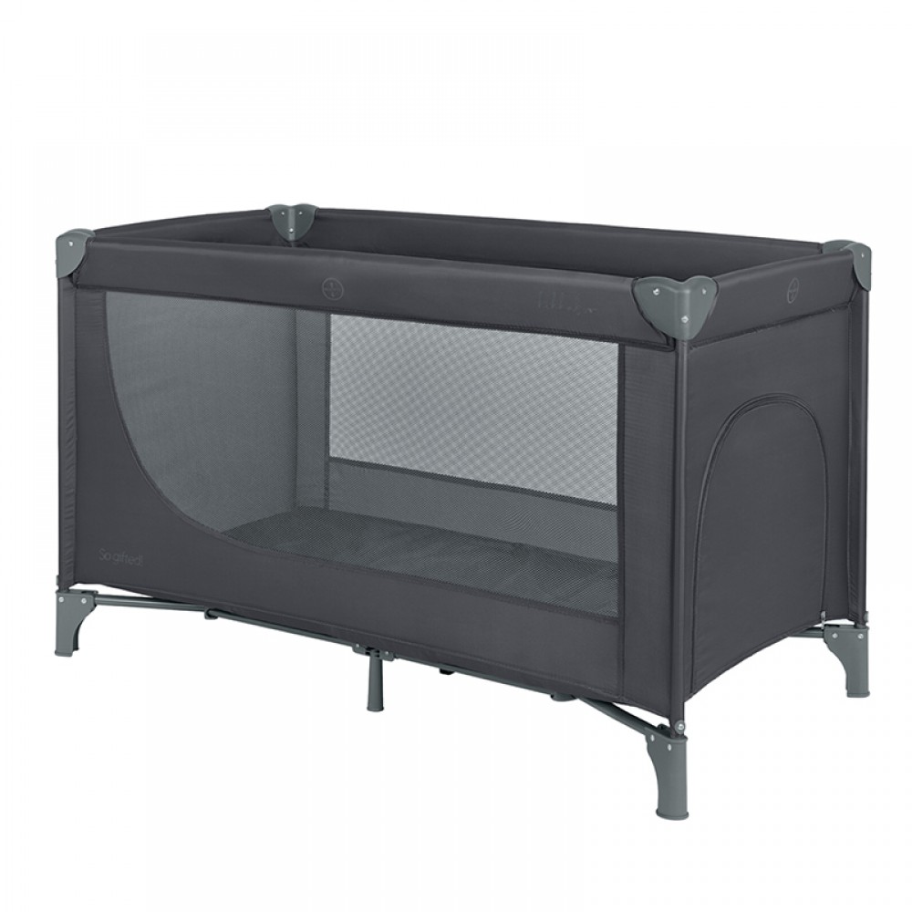 Παρκοκρέβατο Kikka boo So Gifted 1 Layer Black 2026