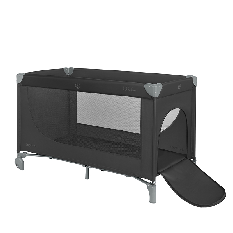 Παρκοκρέβατο Kikka boo So Gifted PLUS 2 layers Black 2026