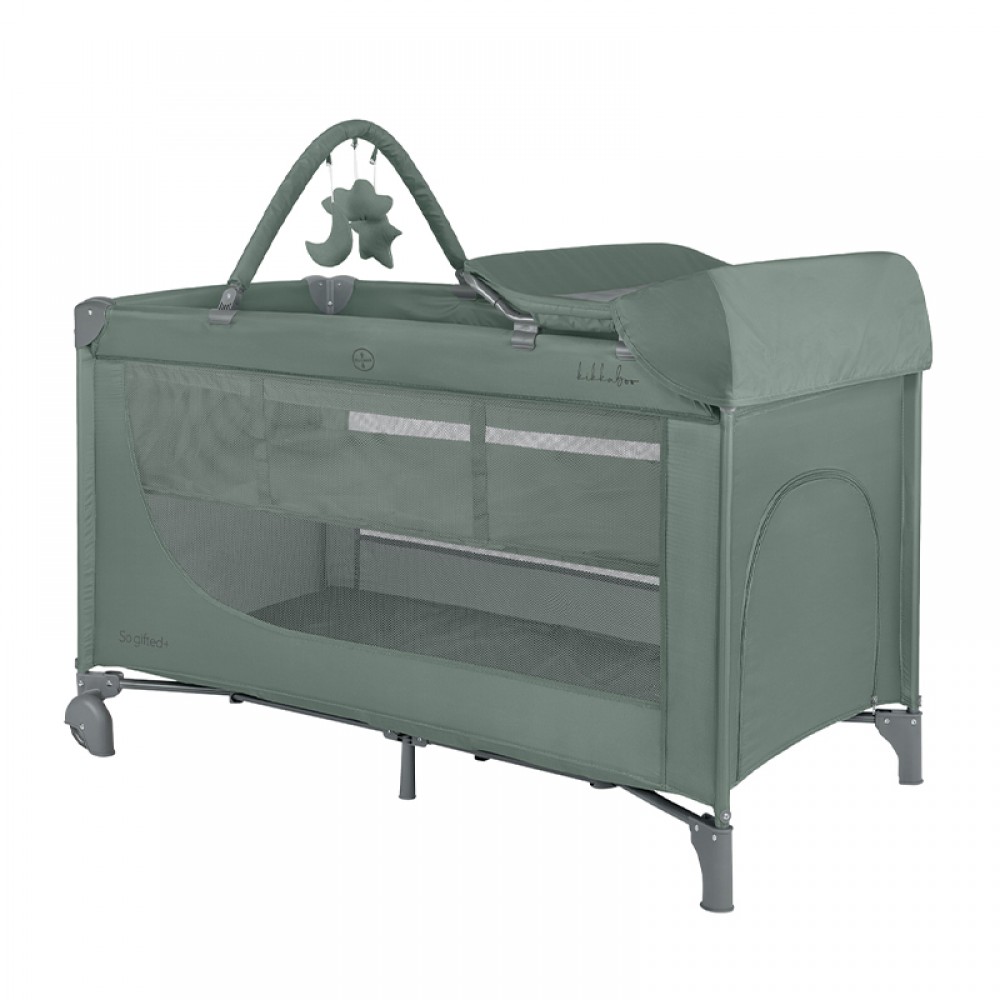 Παρκοκρέβατο Kikka boo So Gifted PLUS 2 layers Green 2026