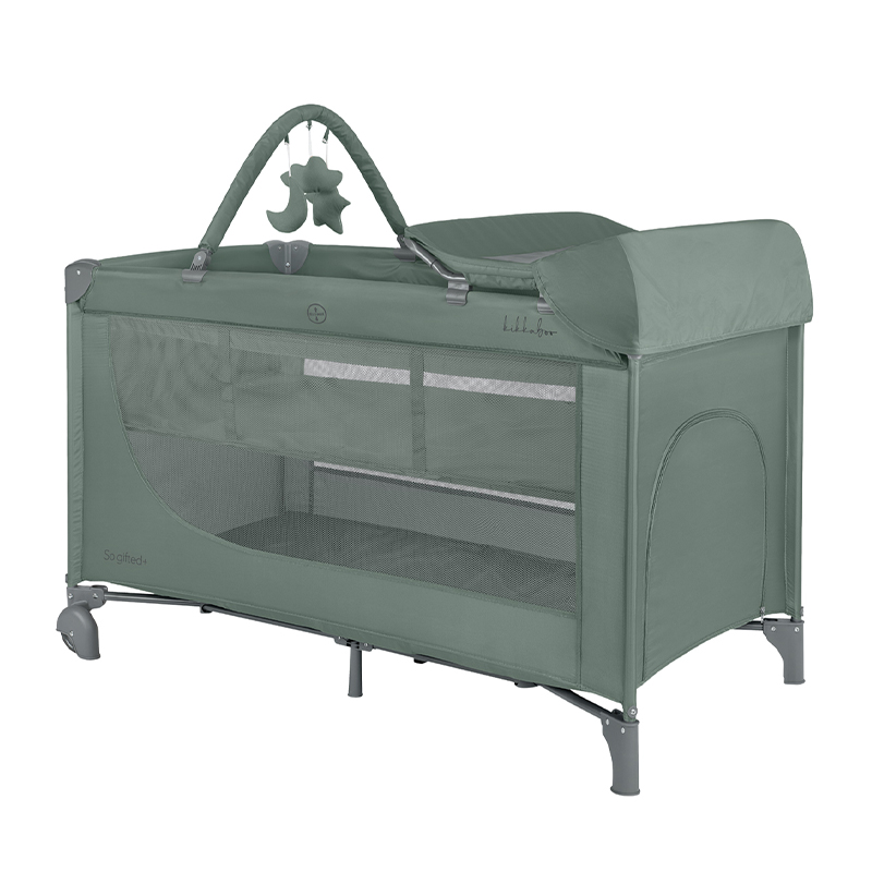Παρκοκρέβατο Kikka boo So Gifted PLUS 2 layers Green 2026