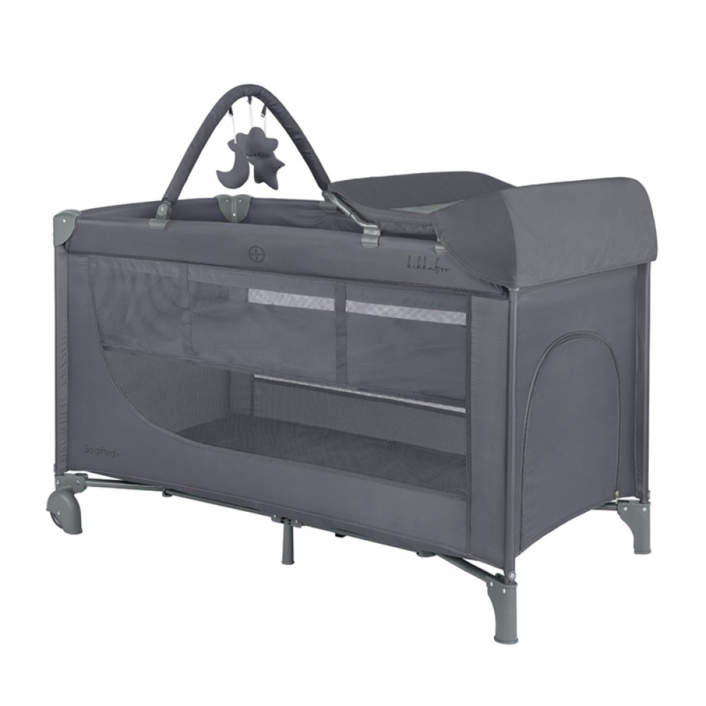 Παρκοκρέβατο Kikka boo So Gifted PLUS 2 layers Grey 2026