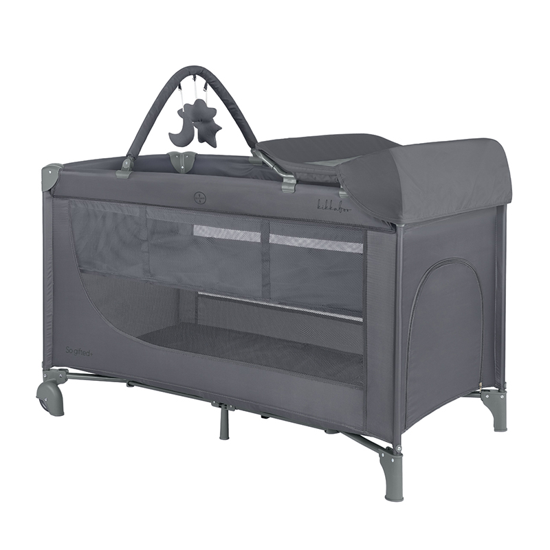 Παρκοκρέβατο Kikka boo So Gifted PLUS 2 layers Grey 2026