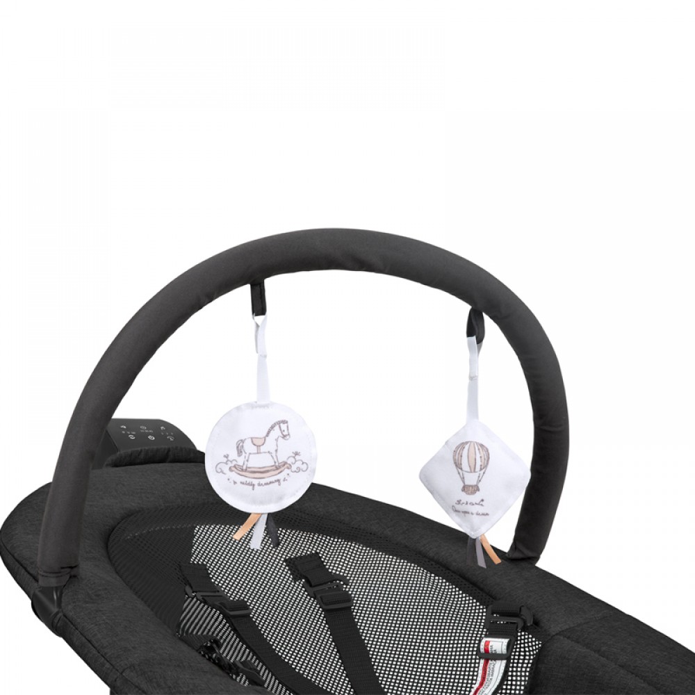 Ηλεκτρική Κούνια Ρηλάξ Kikka Boo Zazu Black