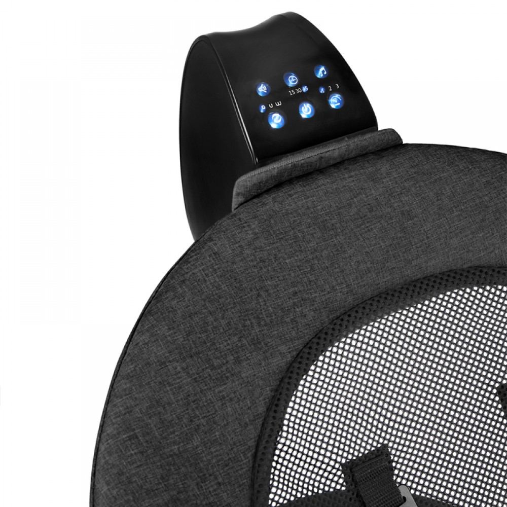 Ηλεκτρική Κούνια Ρηλάξ Kikka Boo Zazu Black