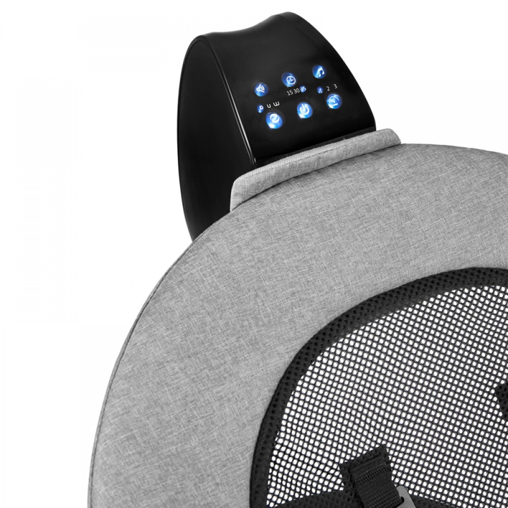 Ηλεκτρική Κούνια Ρηλάξ Kikka Boo Zazu Grey