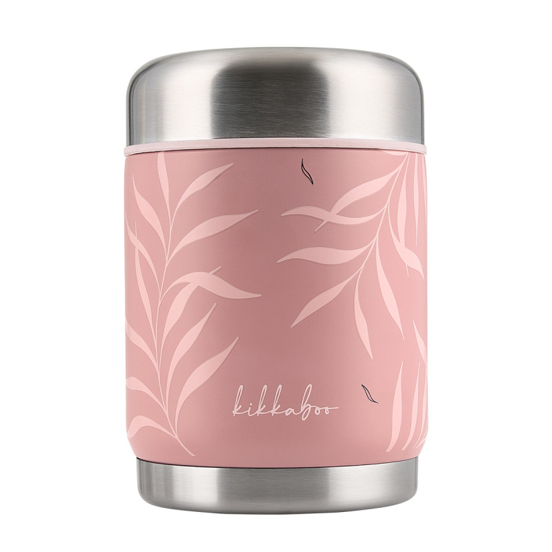 Θερμός Φαγητού Ανοξείδωτος Kikka Boo 400ml Flora Blush