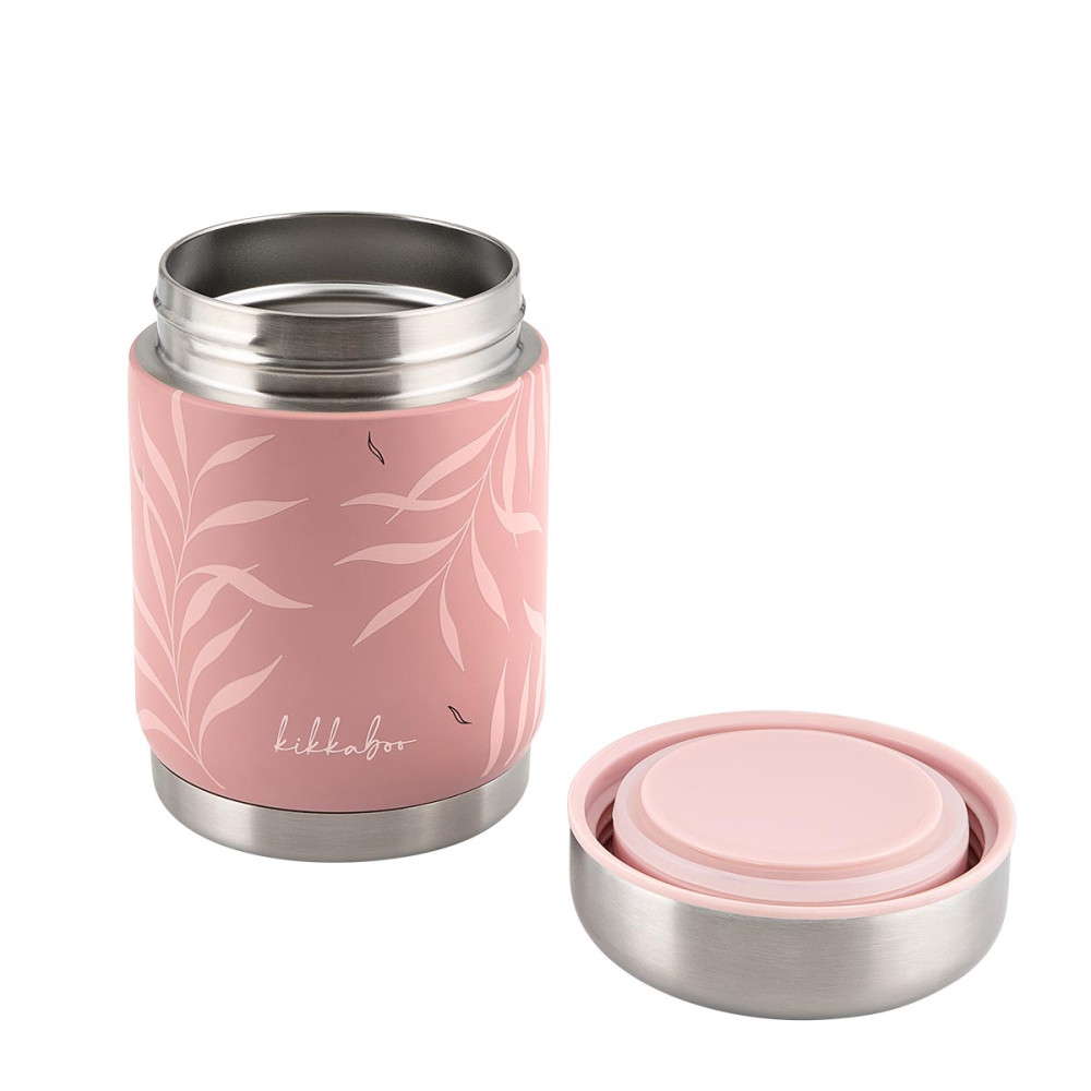 Θερμός Φαγητού Ανοξείδωτος Kikka Boo 400ml Flora Blush